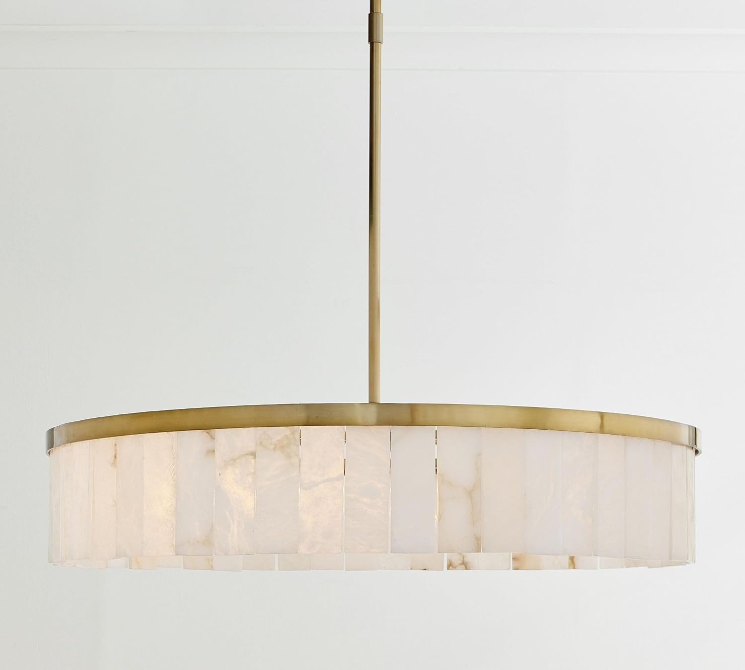 Alabaster Tile Round Chandelier, Windham Alabaster Tile Round Chandelier | Amazon (US)