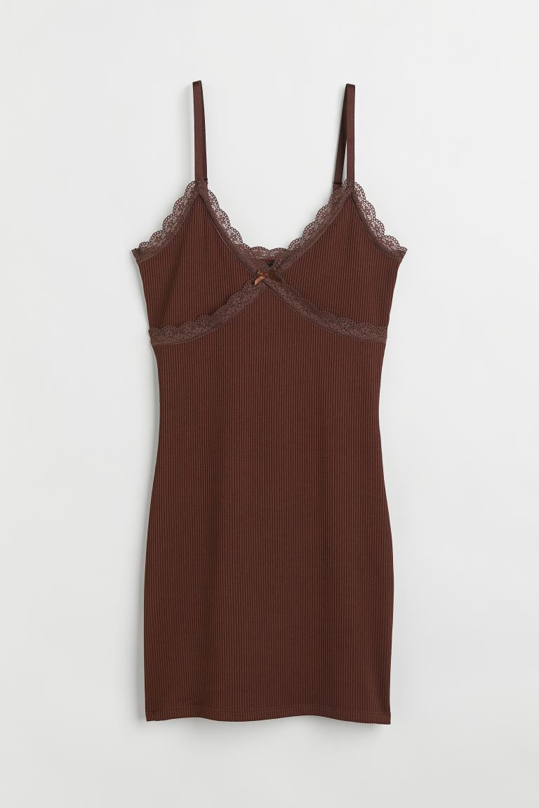 Ribbed bodycon dress | H&M (UK, MY, IN, SG, PH, TW, HK)