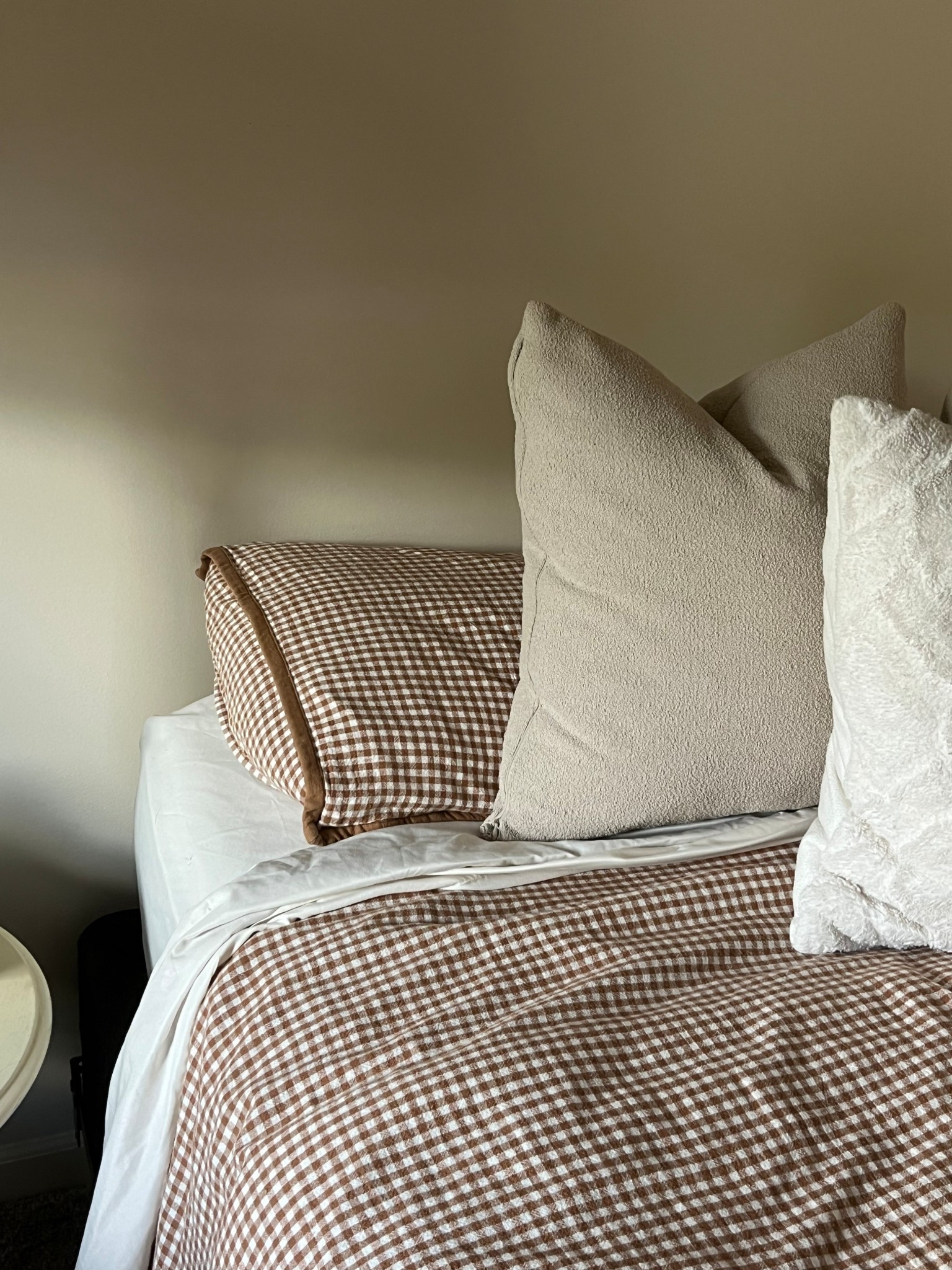 gingham bedding from target 

#LTKHome