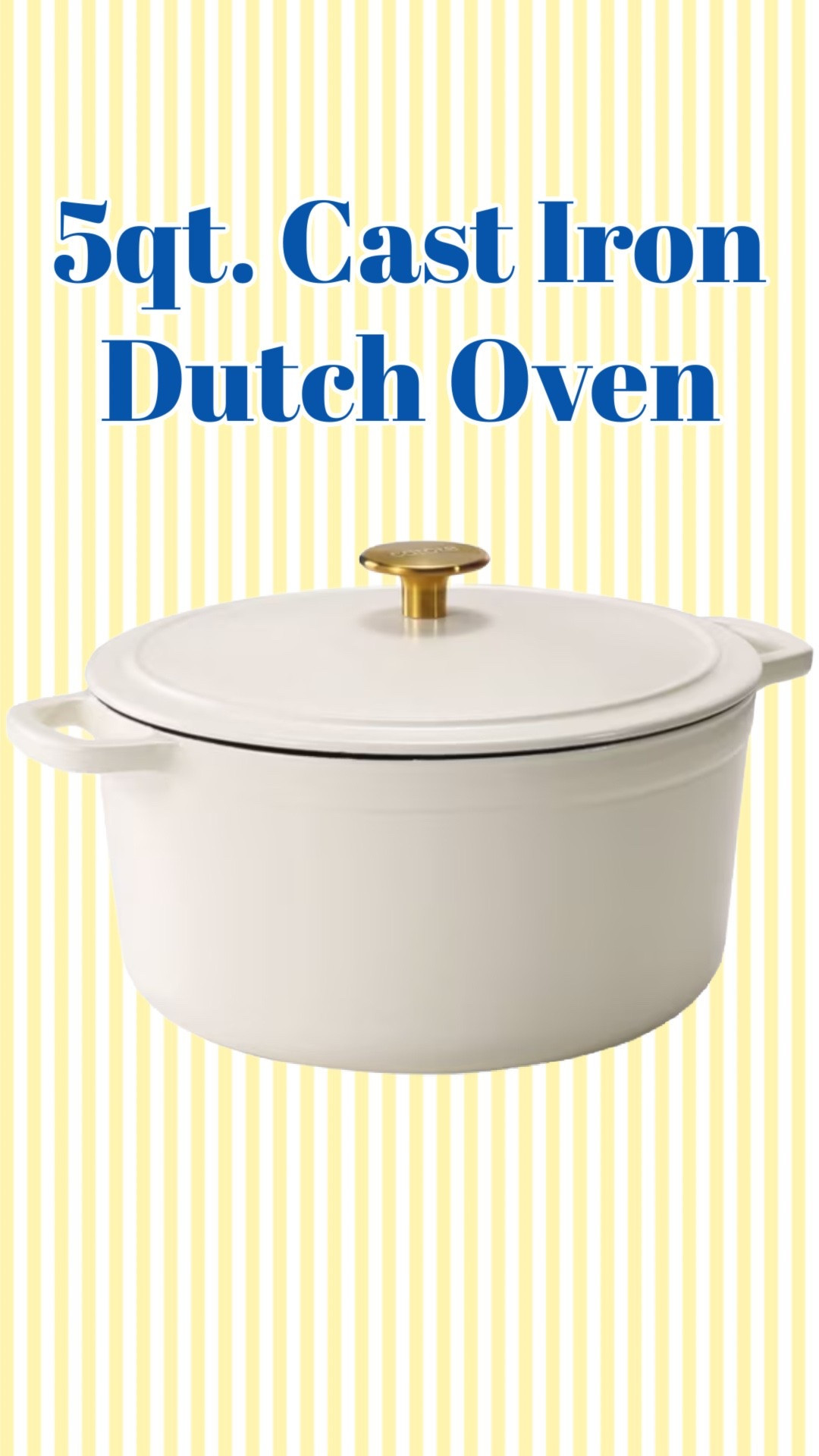 Cast iron Dutch oven on sale! 
Walmart deals

#LTKmomlife #LTKHome #LTKSaleAlert