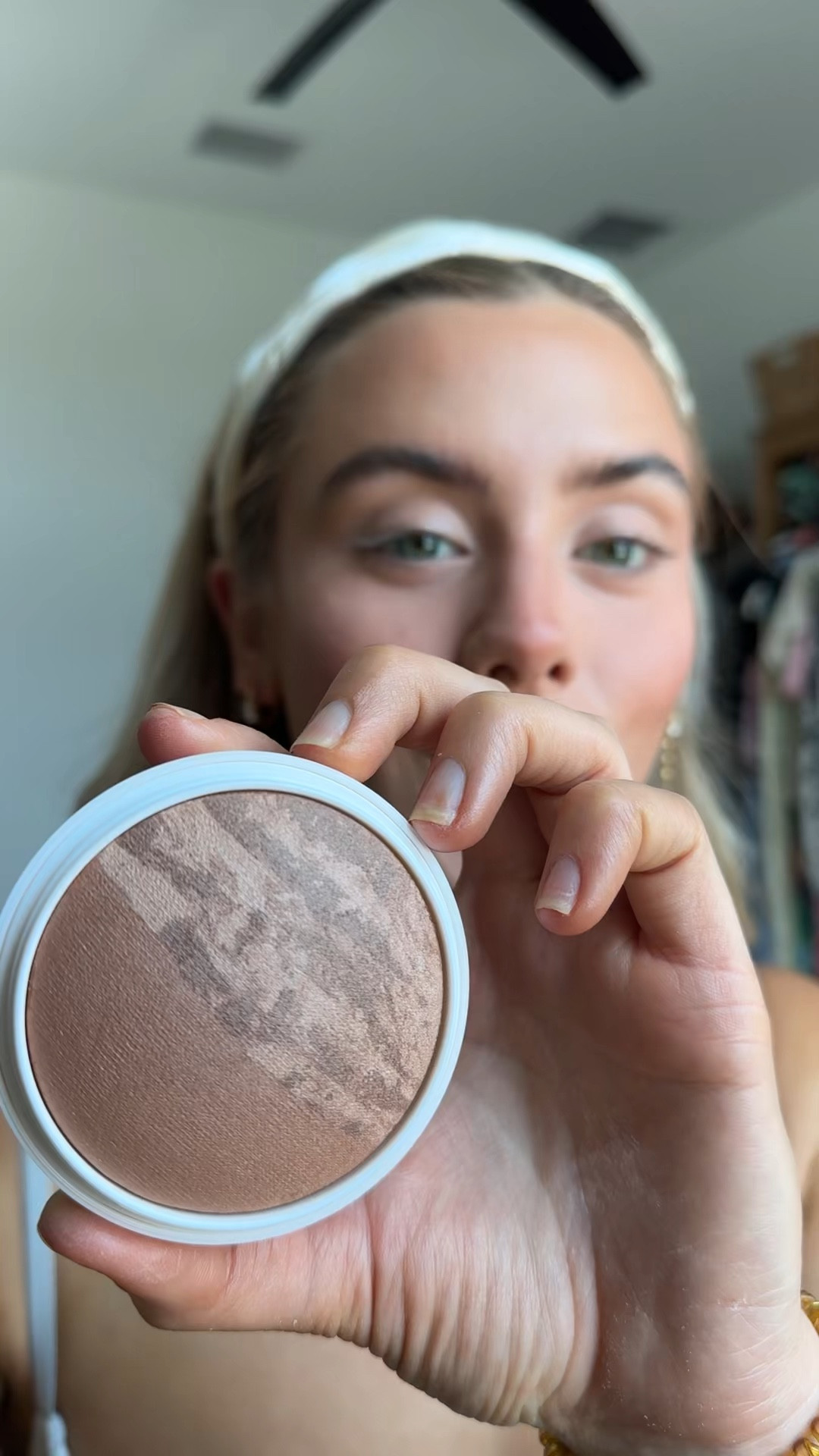 Dibs beauty my code is SLOANE. My favorite product is the dibs beauty baked bronzer in shade Carmel cappuccino but I also love spiced chai. Awaken sun-kissed skin with DIBS Beauty's Duet Baked Bronzer, a talc-free duo with jojoba, macadamia & hibiscus oil for a bronzed, blurred rolling glow @dibsbeauty @ulta 

#LTKBeauty #LTKselfcare #LTKgrwm