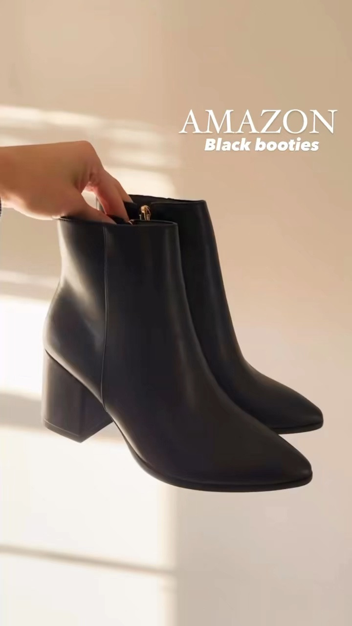 Women’s ankle boot with low chunky heel from Amazon - style it dressed up or down! 

#Amazonfashion


#LTKStyleTip #LTKFindsUnder50