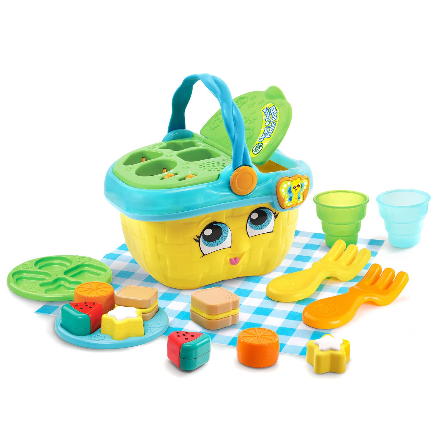 LeapFrog Shapes and Sharing Picnic Basket (Frustration Free Packaging), Yellow | Amazon (US)