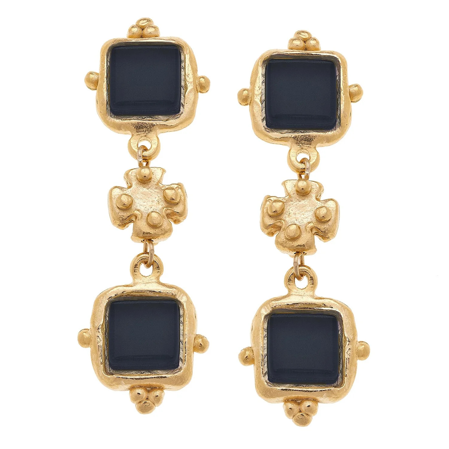 Charlotte Deux Tier Earrings | Susan Shaw