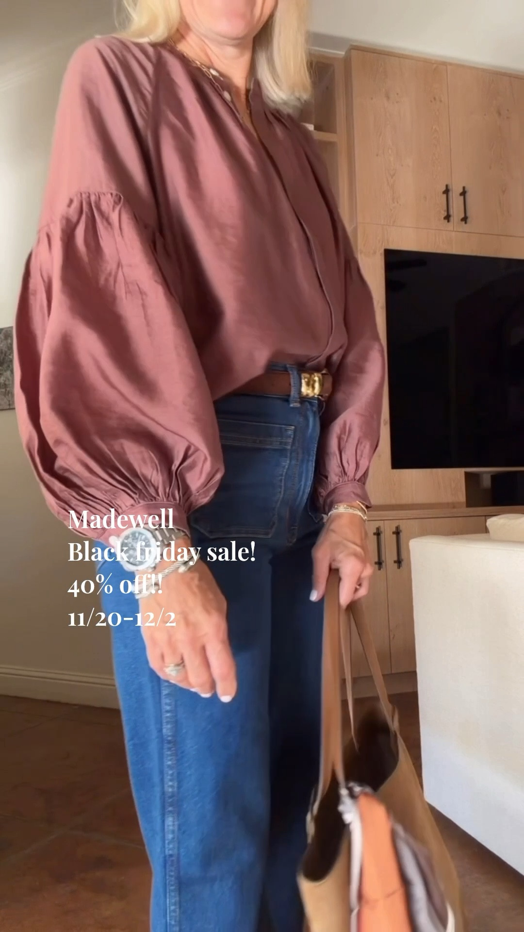 WOW! Madewell is 40% off site wide for Black Friday/cyber Monday

Valid 11/20-12/2 - but chances are things will sell out

Also, what a great time to grab gifts for those in your life. Madewell handbags are so well-made, last for years make a great gift…and…40% off! 

Linking even more new arrivals than I was able to show you here

Denim is true to size unless you grabbed the 
•original darted barrel denim ..size down 2 sizes in that 
• pieced barrel denim shown here, tts

The cashmere sweater I sized up for an oversized fit

Cashmere is excluded from this sale

@madewell #madewell #madewellpartner #ad 


#LTKCyberWeek #LTKGiftGuide #LTKOver40