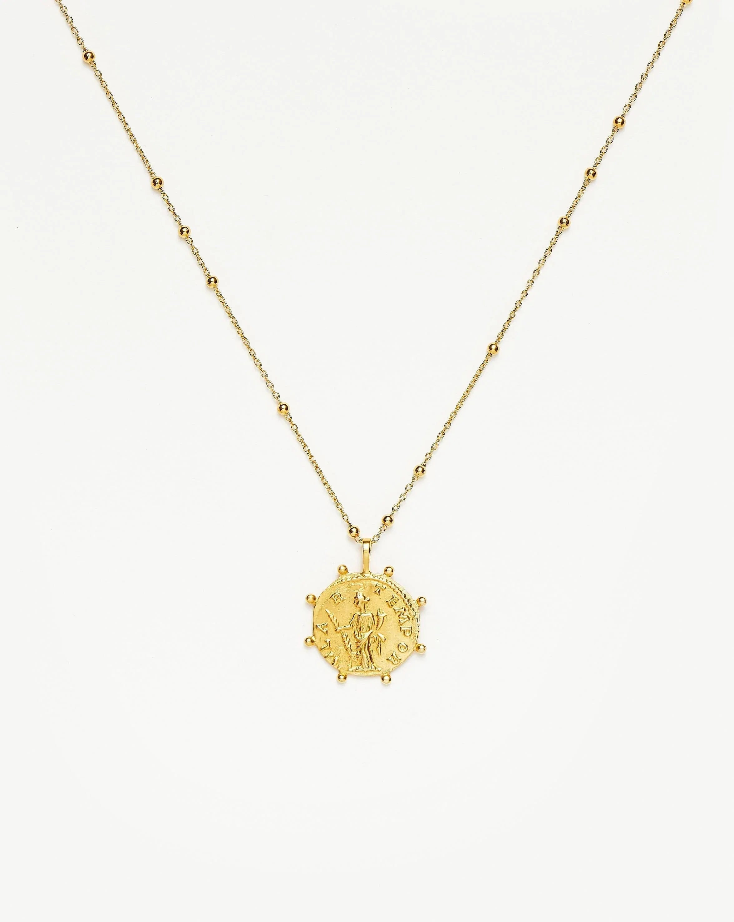 Lucy Williams Beaded Coin Necklace | Missoma