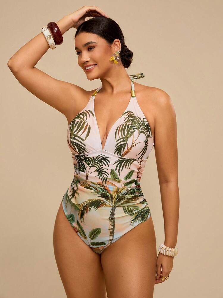 Plus Size Bathing Suits Women | SHEIN USA | SHEIN