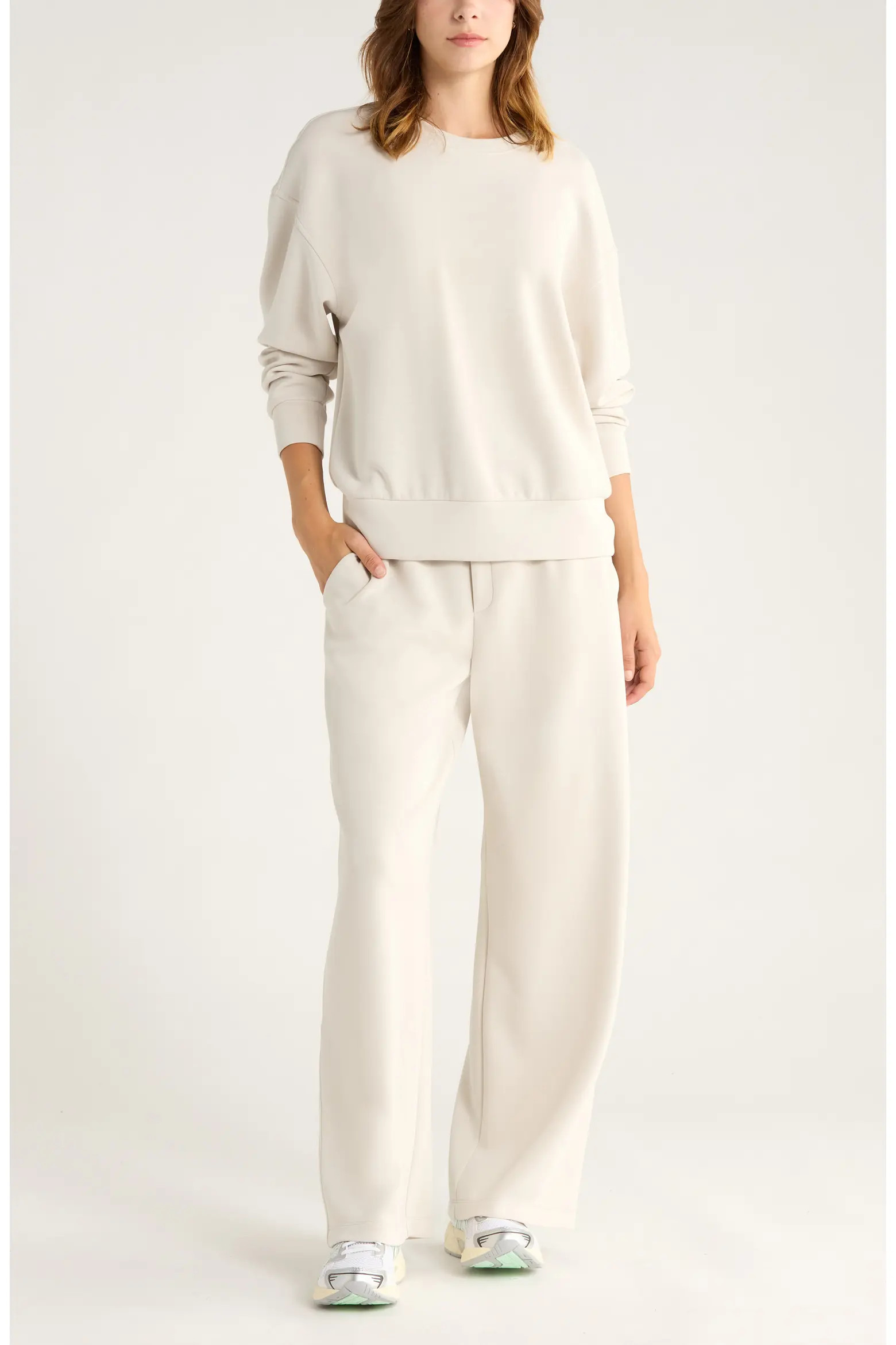 Soft Luxe Boxy Crew Sweatshirt (Women) | Nordstrom | Nordstrom