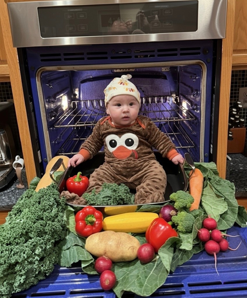 Still need a roasting pan for your turkey? HexClad is on once a year sale and if you are Amazon Prime you can get it by Monday! 
The cutest turkey modelling the large size!

#LTKCyberWeek #LTKmomlife #LTKHome