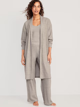 Oversized Sweater-Knit Robe for Women | Old Navy (US)