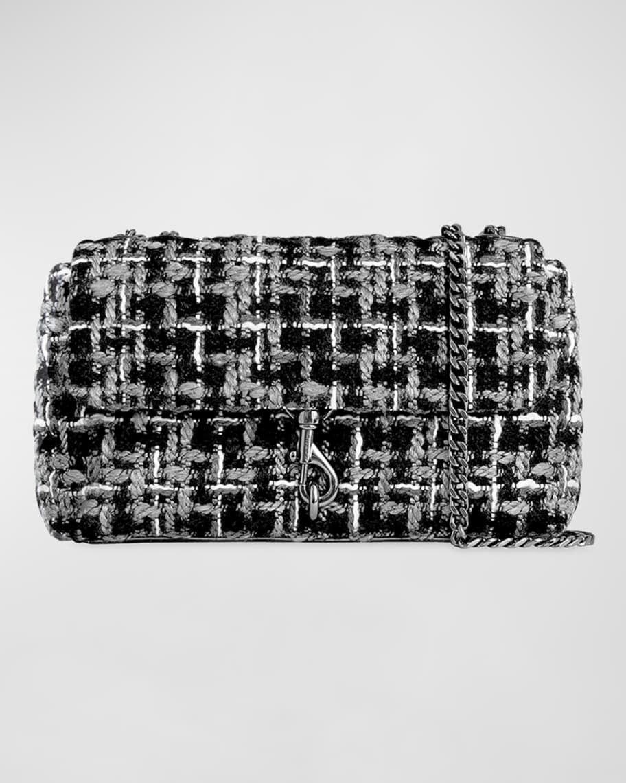 Edie Medium Textured Chain Crossbody Bag | Neiman Marcus