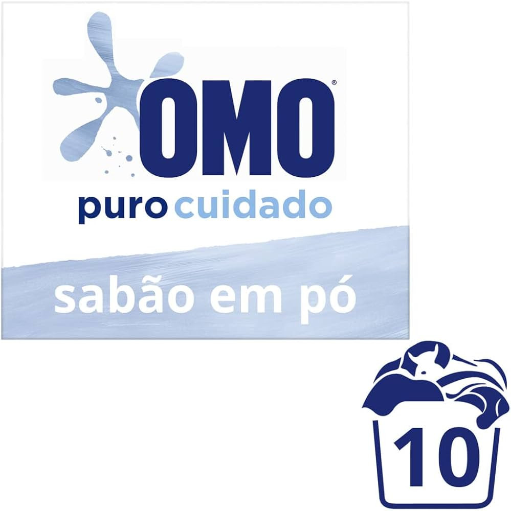 Sabão em Pó Omo Puro Cuidado 800g | Amazon (BR)