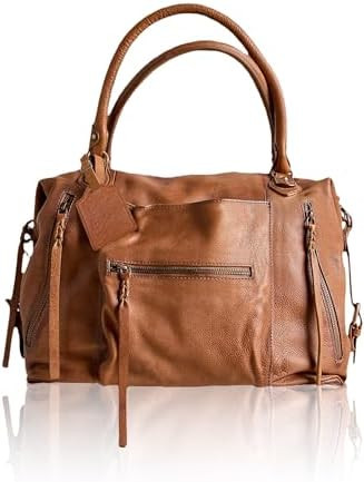 Women's Large Tote Bag City Tote Bag Purse with Zipper Women Vegan Leather Hobo Handbags with Adj... | Amazon (US)