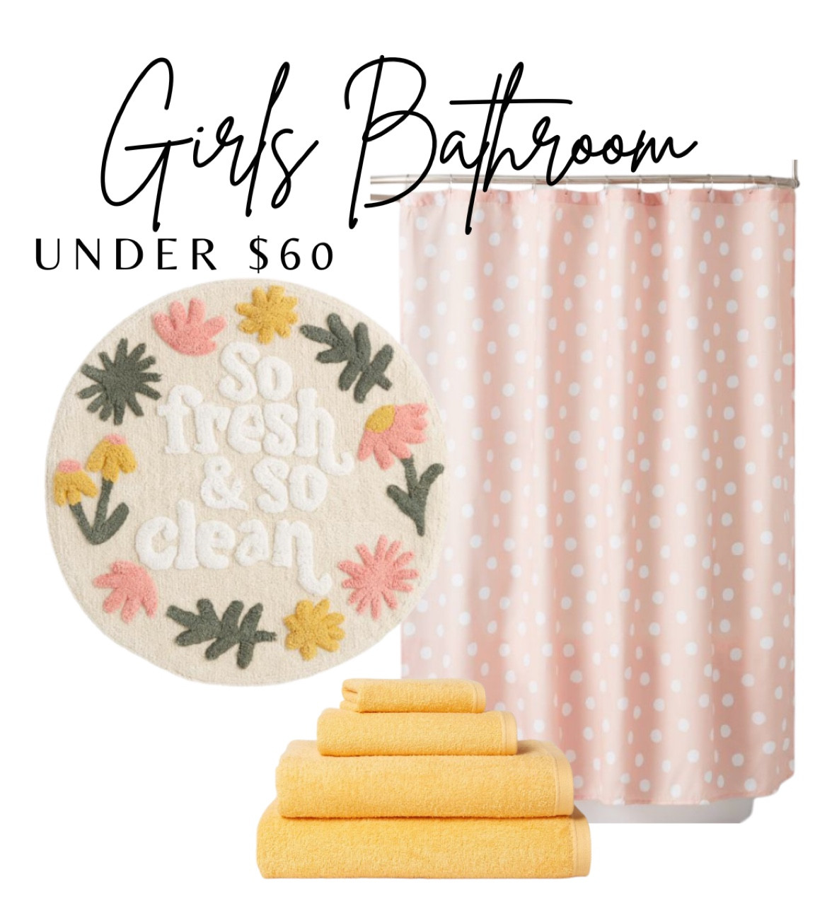 Kids bathroom under $60! ✨

#LTKunder50 #LTKhome #LTKkids
