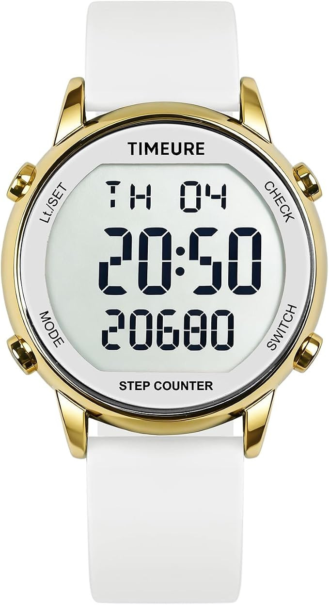 Pedometer Watch for Women Step Counter for Walking No App TU-2509 | No app or charging required; ... | Amazon (US)