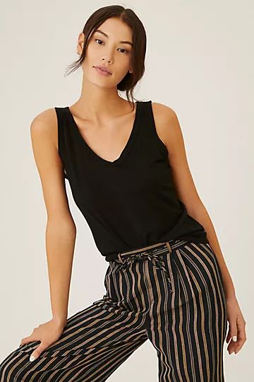 T.La Scoop-Neck Layering Tank | Anthropologie (US)