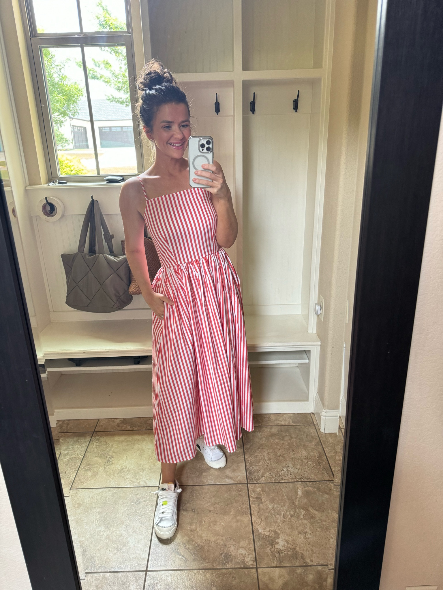 Another Walmart stunner! This dress is so comfy and has pockets! Be sure to size down…this runs large!

#LTKWorkwear #LTKStyleTip #LTKSeasonal