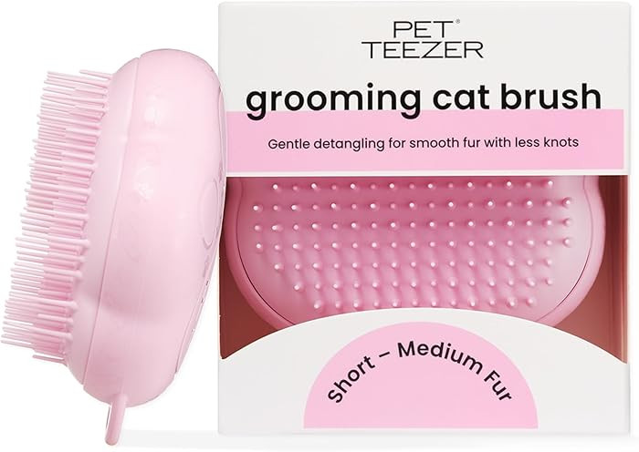 Pet Teezer by Tangle Teezer Cat Brush, De-Shedding Cat Hair Brush for a Gentle, Soothing Groom & ... | Amazon (CA)