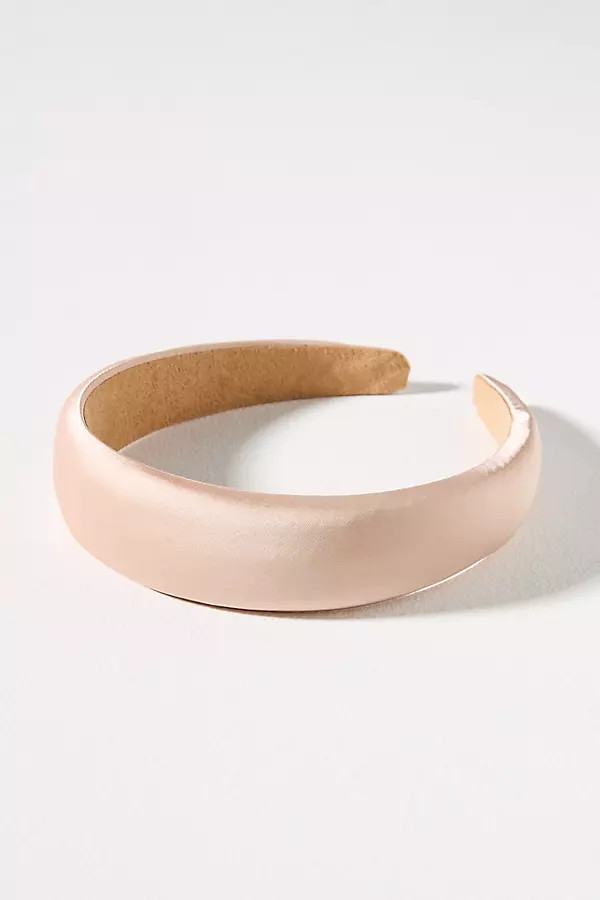 Satin Puffy Headband | Anthropologie (US)