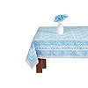 Ridhi Sage Green 60x90 Inches Rectangle 100% Cotton Hand Block Print Tablecloth Washable Easter T... | Amazon (US)