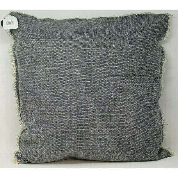 Gray Washed Canvas Pillow - Walmart.com | Walmart (US)