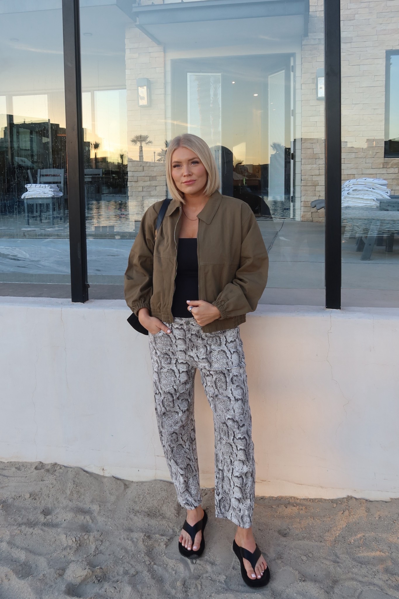 Wearing a medium in jacket, tank, & pants! Shoes recommend sizing up 1/2 size! 

#LTKootd