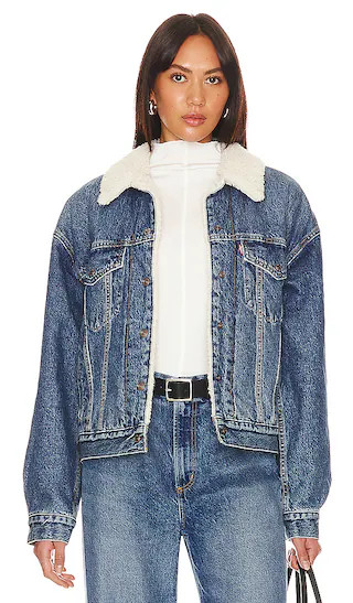 90's Sherpa Trucker in After School Sitcom | Revolve Clothing (Global)