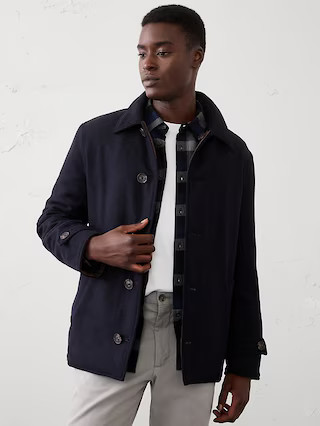 Reversible Wool Jacket | Banana Republic Factory