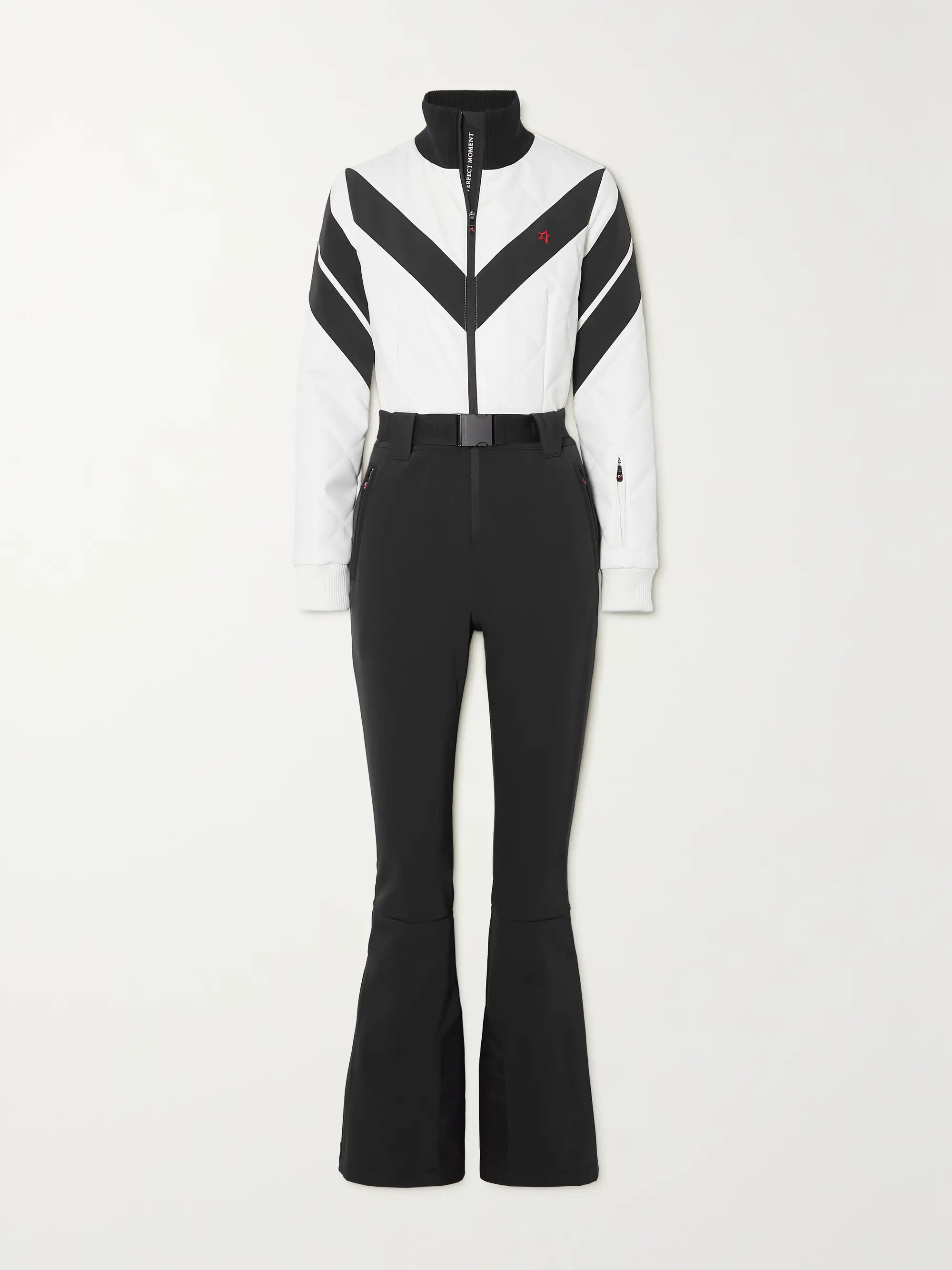 Frost belted padded down ski suit | NET-A-PORTER (UK & EU)