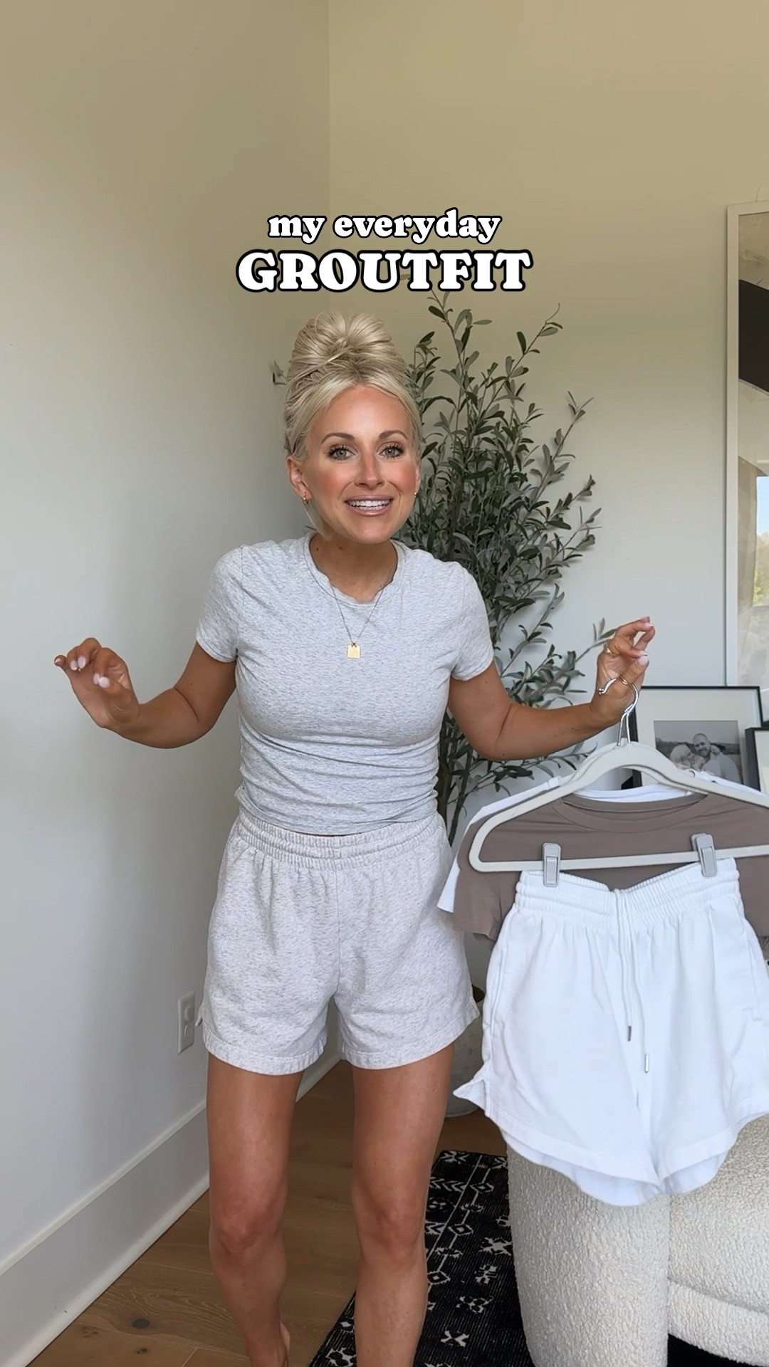 wearing a small in the tee and shorts! 

use SUITEAF for an extra 15% off! 

#LTKsalealert #LTKfindsunder50