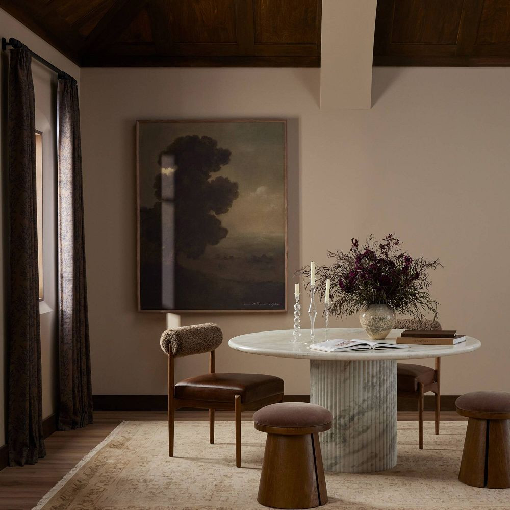 Claudelle Rounding Dining Table (60") | West Elm (US)