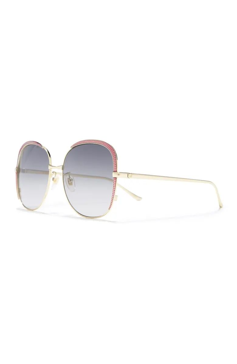 GUCCI 58mm Oversized Sunglasses | Nordstromrack | Nordstrom Rack