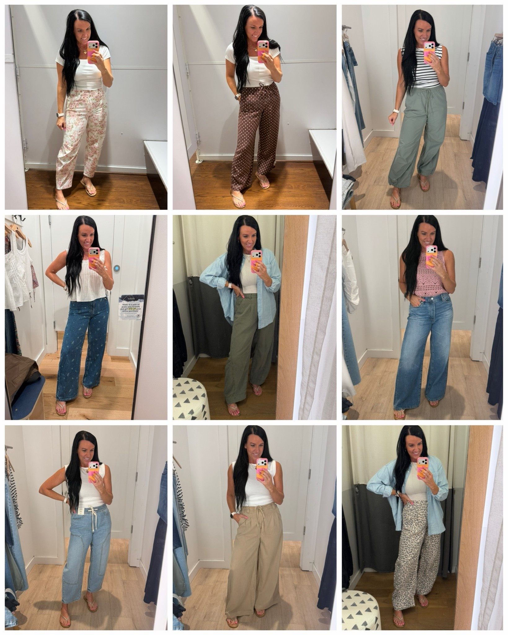 Teacher outfits from our favorite spots like Target, Loft, Gap Factory, and American Eagle/Aerie! 😍 I usually wear a size 4/27 and small and that’s what I’m wearing in these! (I would recommend sizing up in the Gap floral barrel jeans.)

#casualstyle #backtoschool back to school looks!

#LTKootd #LTKWorkwear #LTKSaleAlert