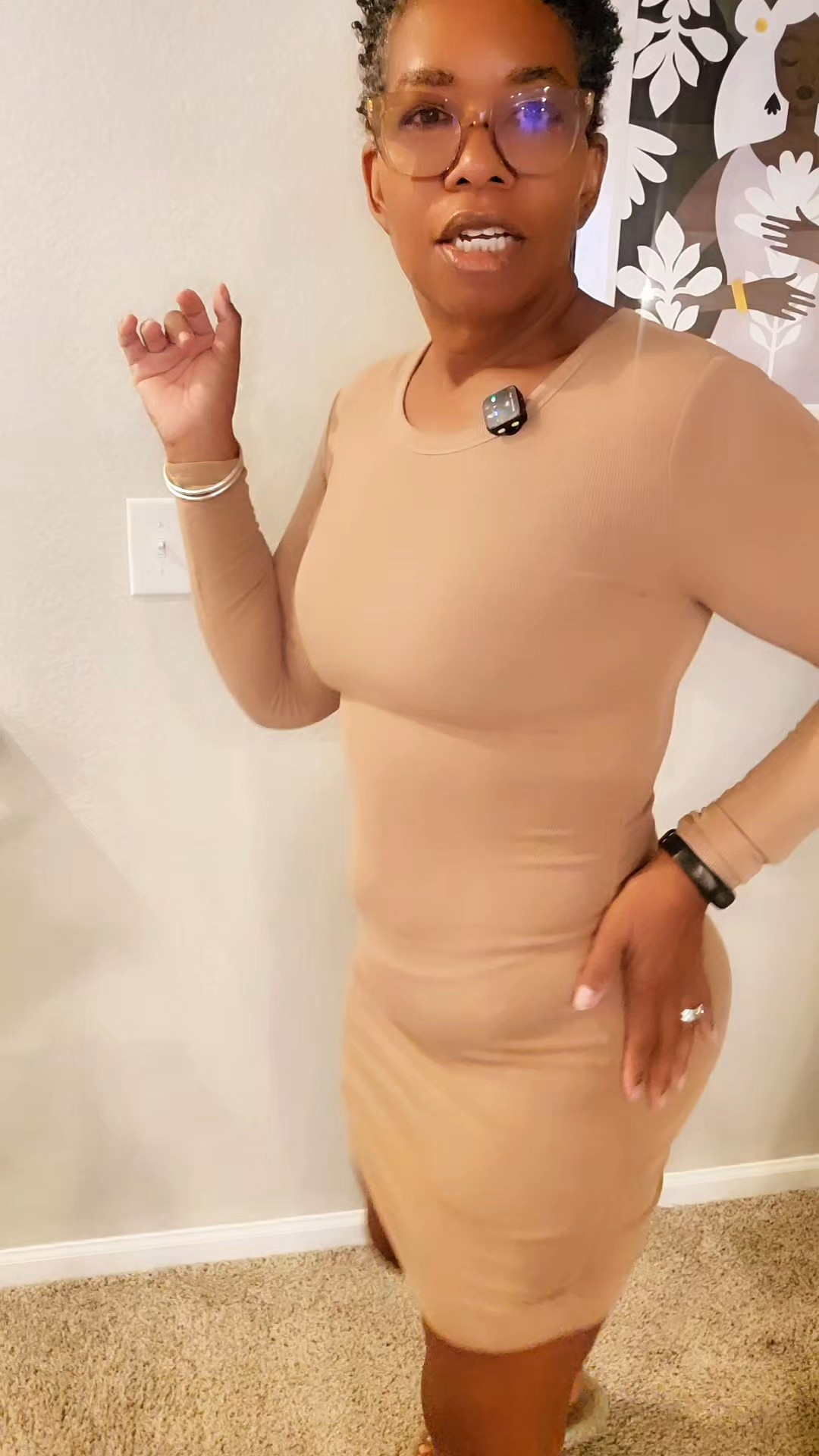 This little ribbed knit dress is such a good fall find. 🤎 The side ruching makes it really forgiving through the middle, I’m not wearing shapewear here, and it’s actually warm on the inside too.Affordable, flattering, and easy to dress up with boots, a jacket, or a long coat.#LTKStyleTip #LTKFinds #FallStyle #Over50Style #AffordableFashion

#LTKOver40 #LTKSeasonal #LTKU