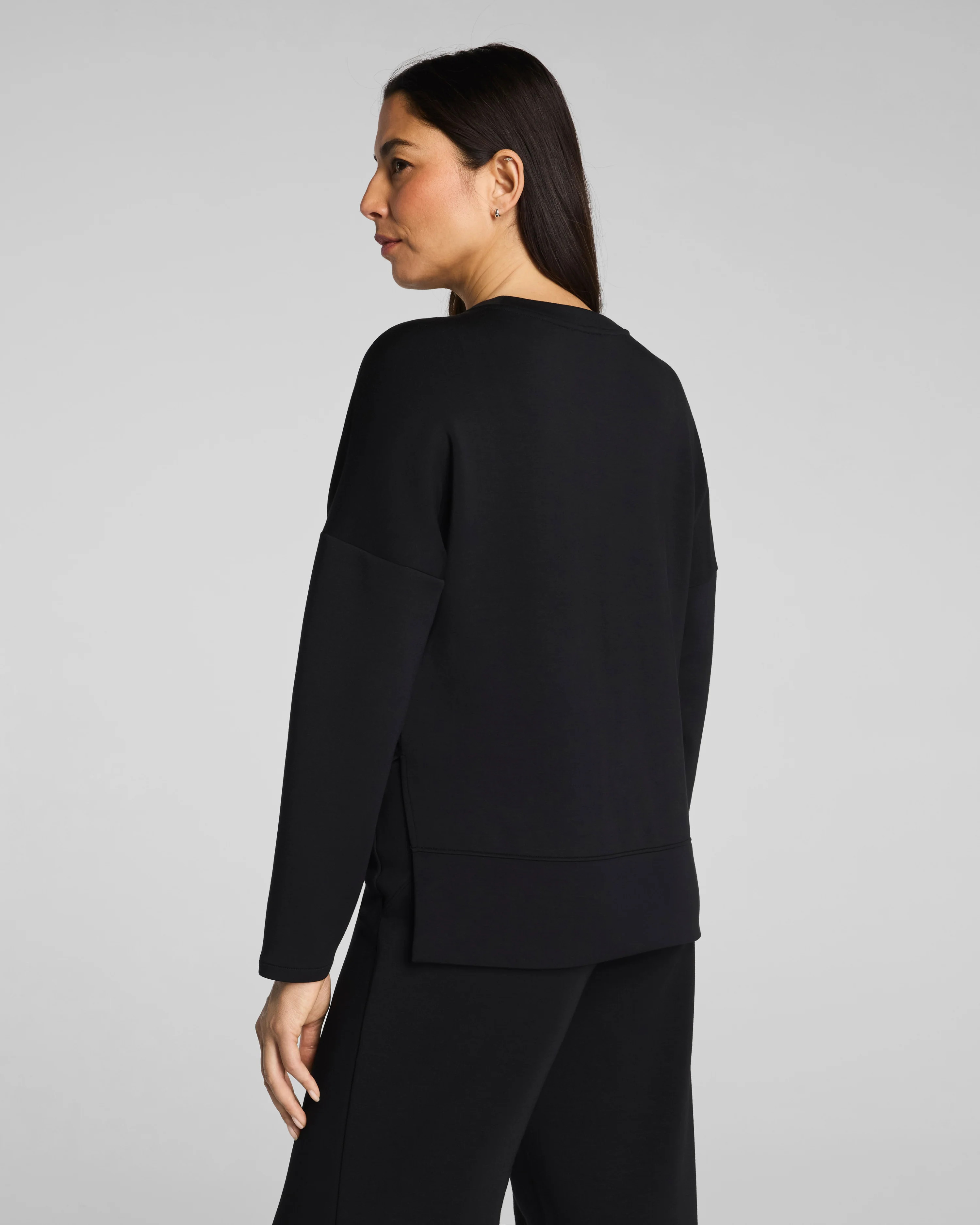 SPANX AirEssentials® Crewneck Long Sleeve Top | Soft Lounge Top | Spanx