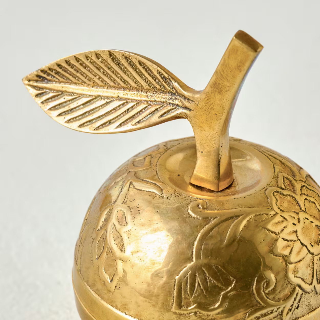 Antique Inspired Brass Apple Box | Magnolia
