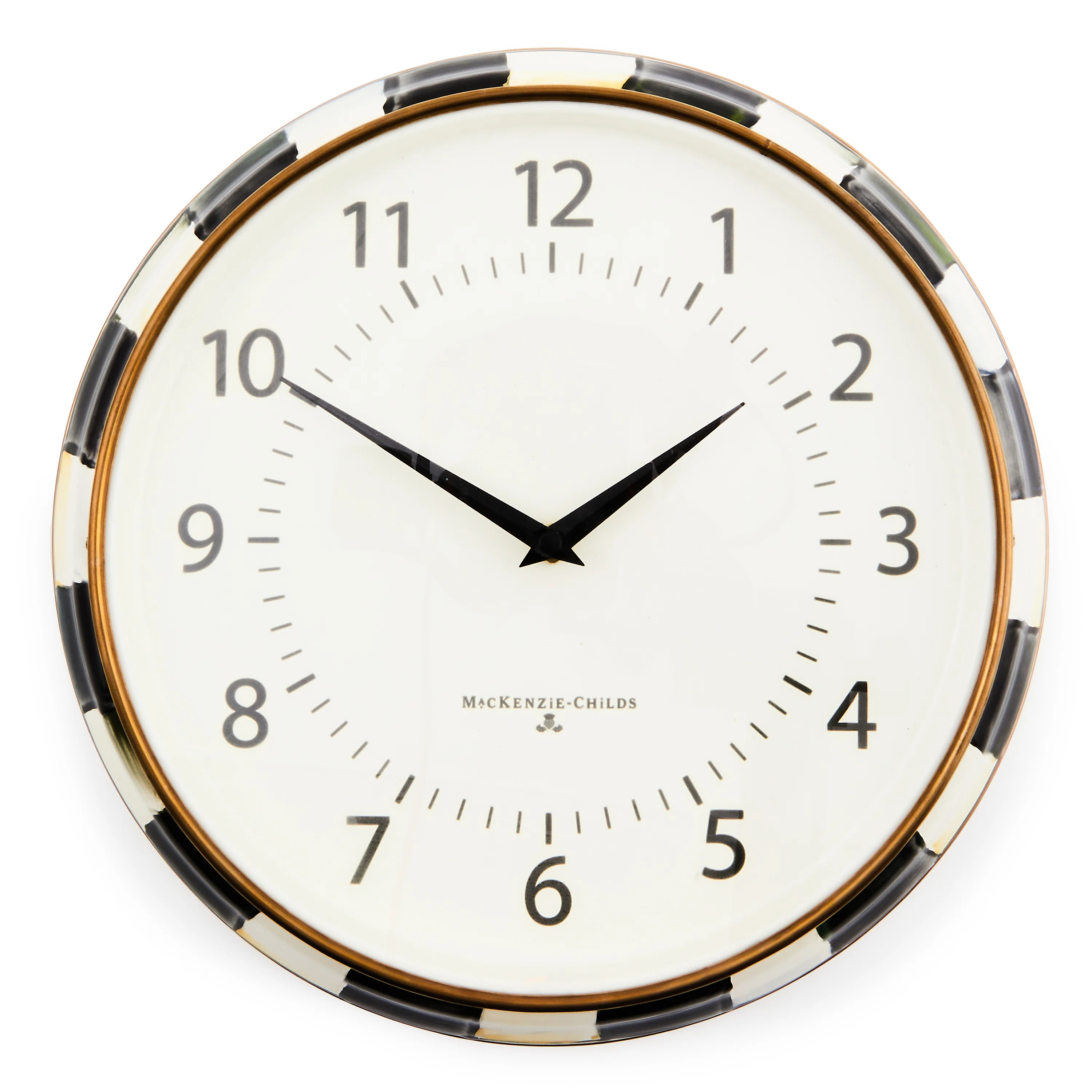 Courtly Check School Wall Clock | Perigold