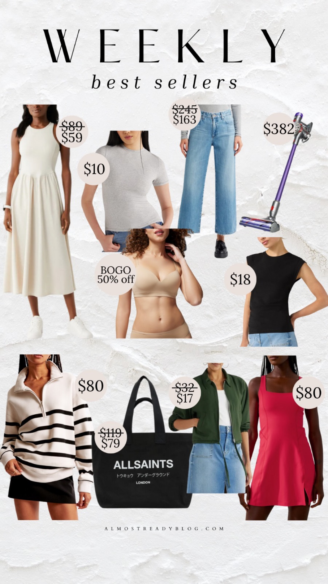 Weekly best sellers, dress, pullover, walmart fashion, dyson 

#LTKFindsUnder50 #LTKFindsUnder100