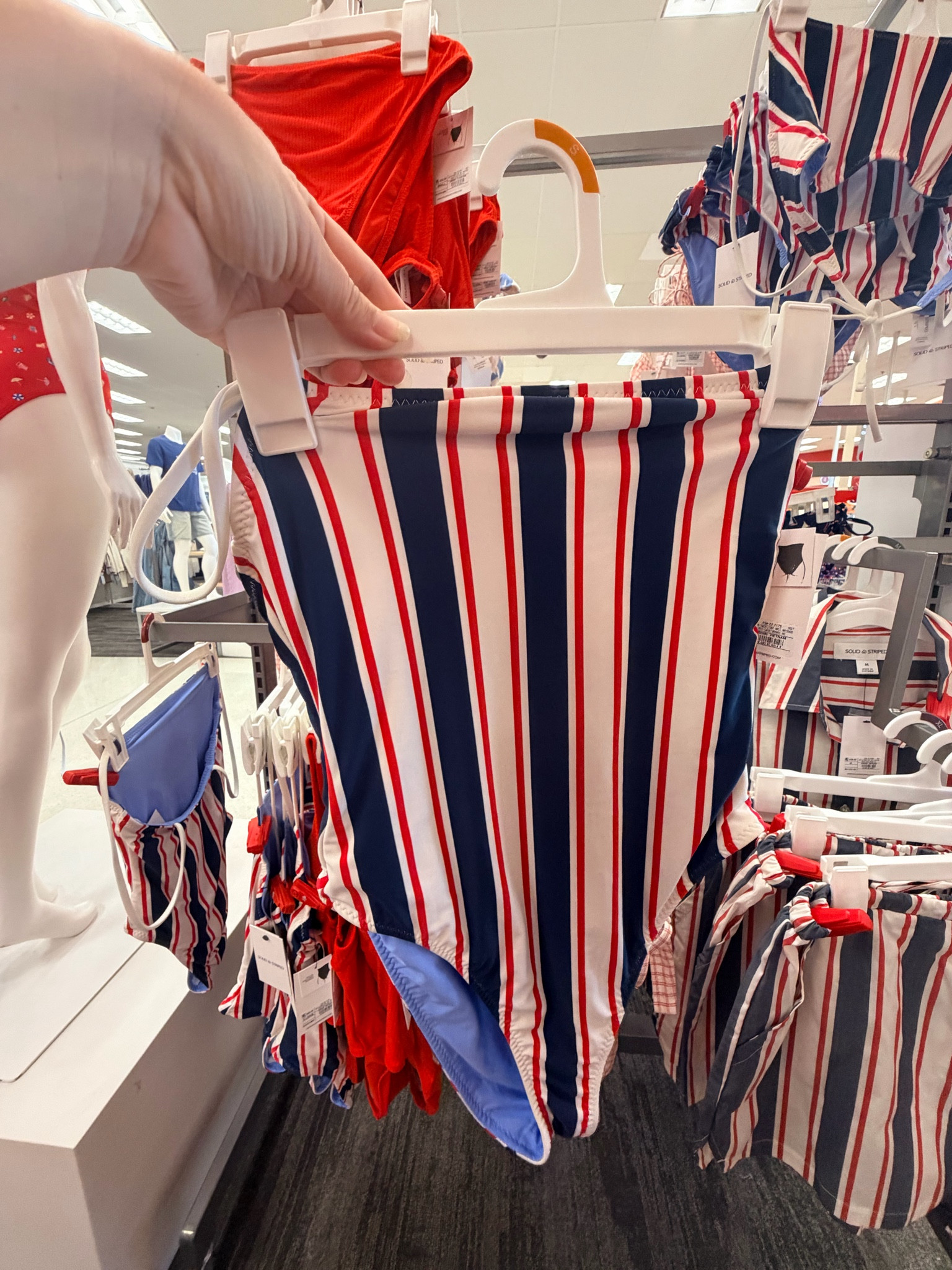 Solid & Striped at Target has the best Americana summer looks 🇺🇸 check out this swimsuit and the matching coverup set that can go with it! 

#target #swimwear #summerstyle #americana #fourthofjuly

#LTKSeasonal #LTKSwim #LTKootd