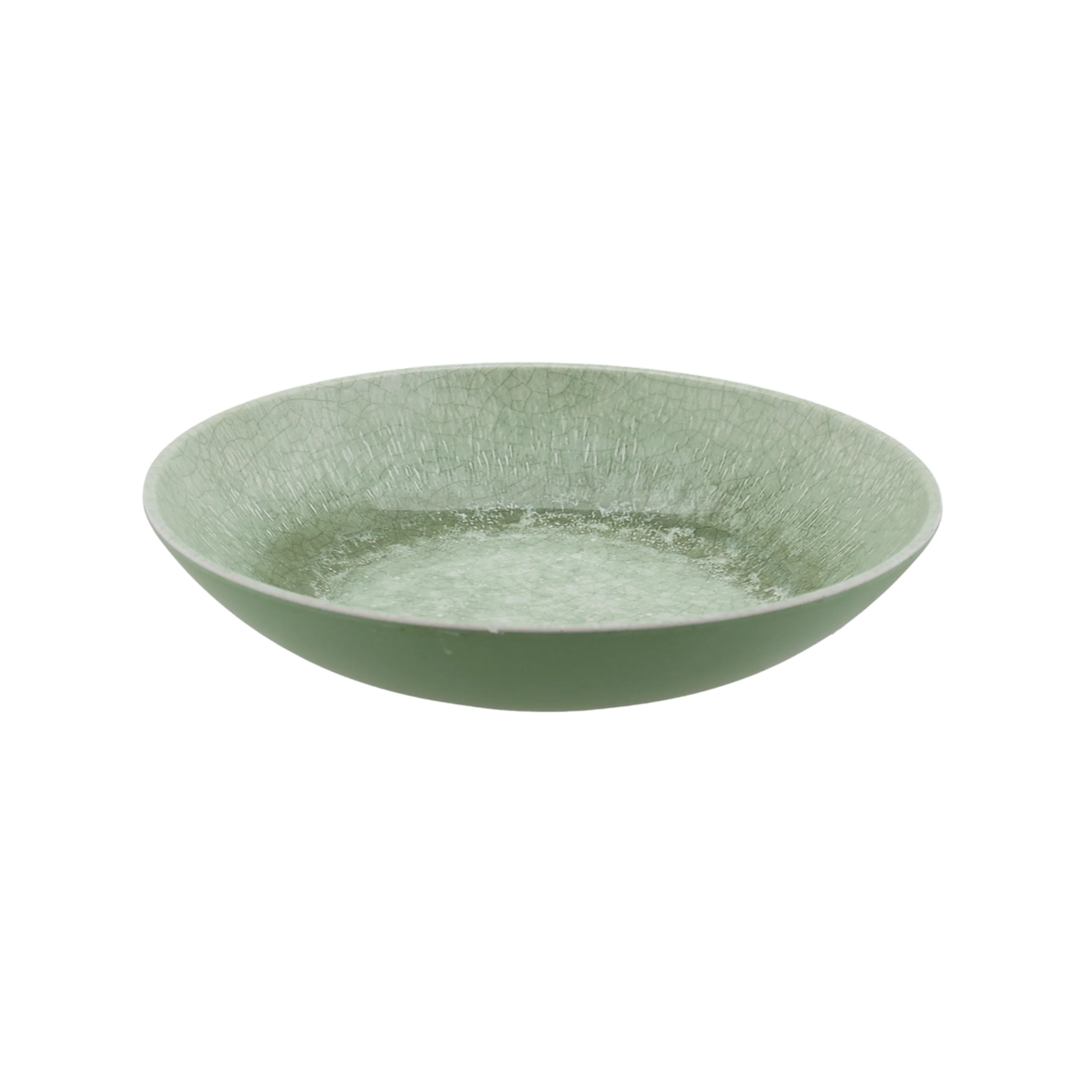 Better Homes and Gardens Bamboo Melamine Green Reactive Dinner Bowl | Walmart (US)