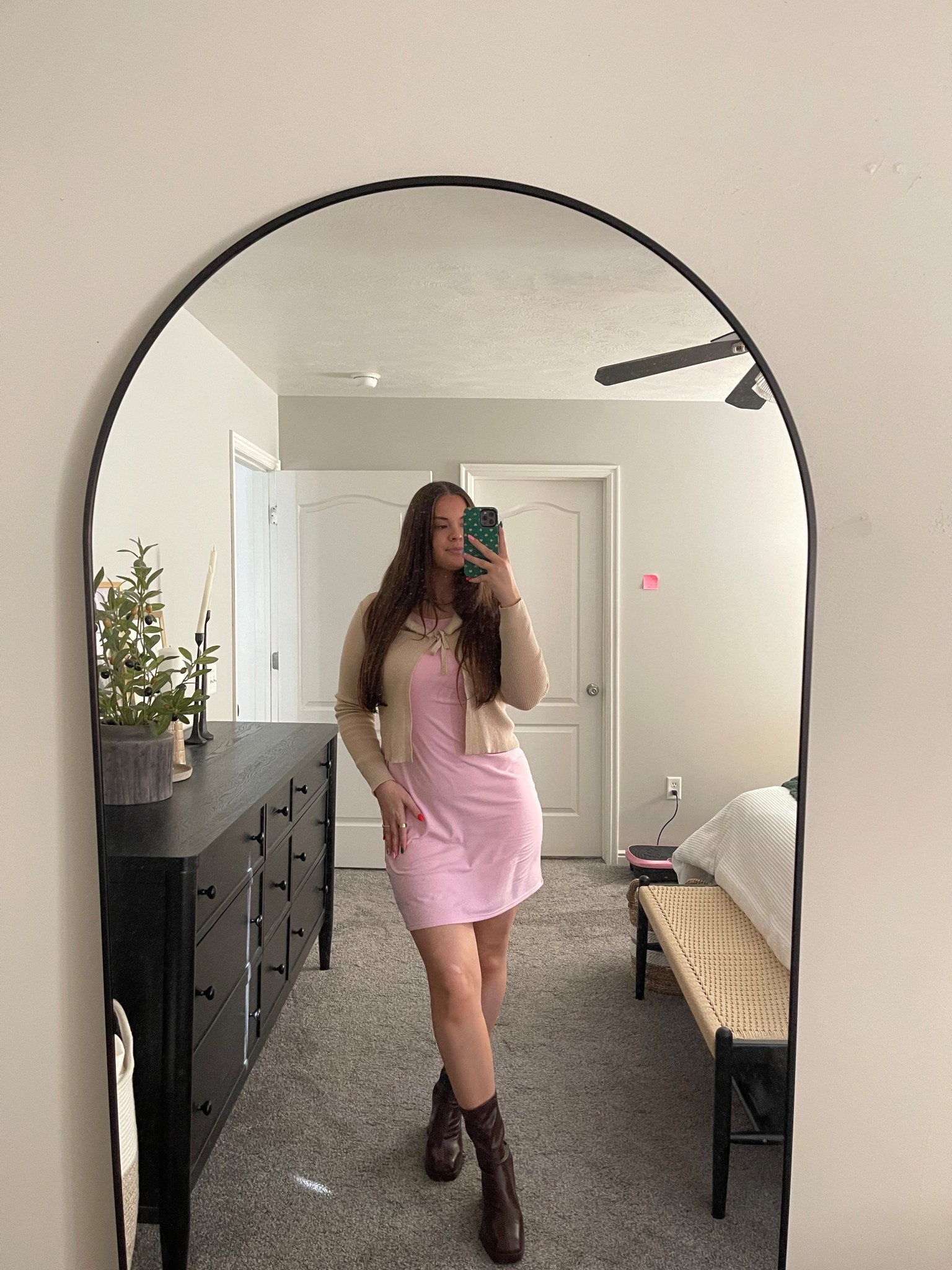 Sunday church outfit 💗🎀

#ChurchOutfitInspo #SundayBestStyle #ModestFashion #ModestOutfitInspo #PinkDressStyle #FallChurchOutfits #FaithAndFashion #EverydayModest #NeutralAccessories #BrownBootsStyle #EffortlessStyle #WardrobeStaples #ClassicStyle #ModestOOTD #FallStyleInspo

#LTKmomlife #LTKTall #LTKBeauty