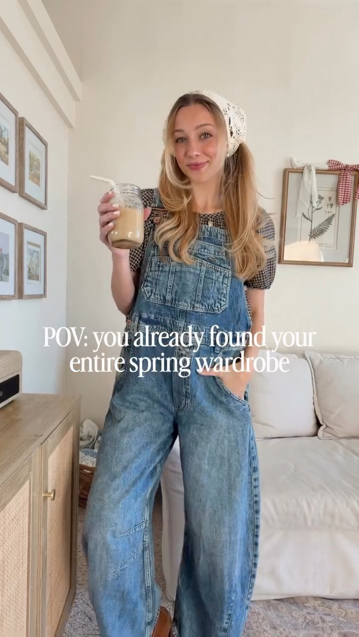 clearly saved my absolute favorites for last 😍🌸🧺

ok y’all I’m not being dramatic when I tell you every single piece is an absolute TEN OUT OF TEN !!! (almost) all cotton and under $50!



they’re all cotton, quality is amazing, the fits are perfect and so flattering 🤌🏼😚

putting size notes below (I am a typical XS/S)👇🏼 

airy gingham top: S
barrel overalls: S but I’ll need to size down to an XS! super oversized

gingham ruffle blouse: S

wish bone / driftwood cotton button cardigan: L

cotton lace maxi skirt: XS

ruffle blouse: S

—

#pinterestgirl #pintereststyle #femininestyle #naturalfibers #styleideas mamahood momfluencer motherhoodintheraw momstyle mamastyle Pinterest style neutral style vintage style feminine style dresses style inspo cozy creator style creator budget finds fashion on a budget budget style ootd outfitdujour French girl style doen dupe christy dawn anthropologie winter outfit fit inspo  mom outfits Pinterest girl Spring style transition skirts blouse

#LTKootd #LTKSaleAlert #LTKmomlife