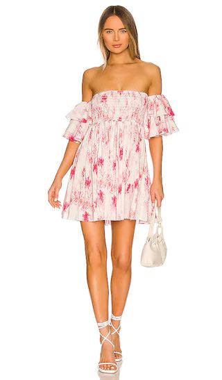Dina Dress in Abstract Rose Flora | Revolve Clothing (Global)