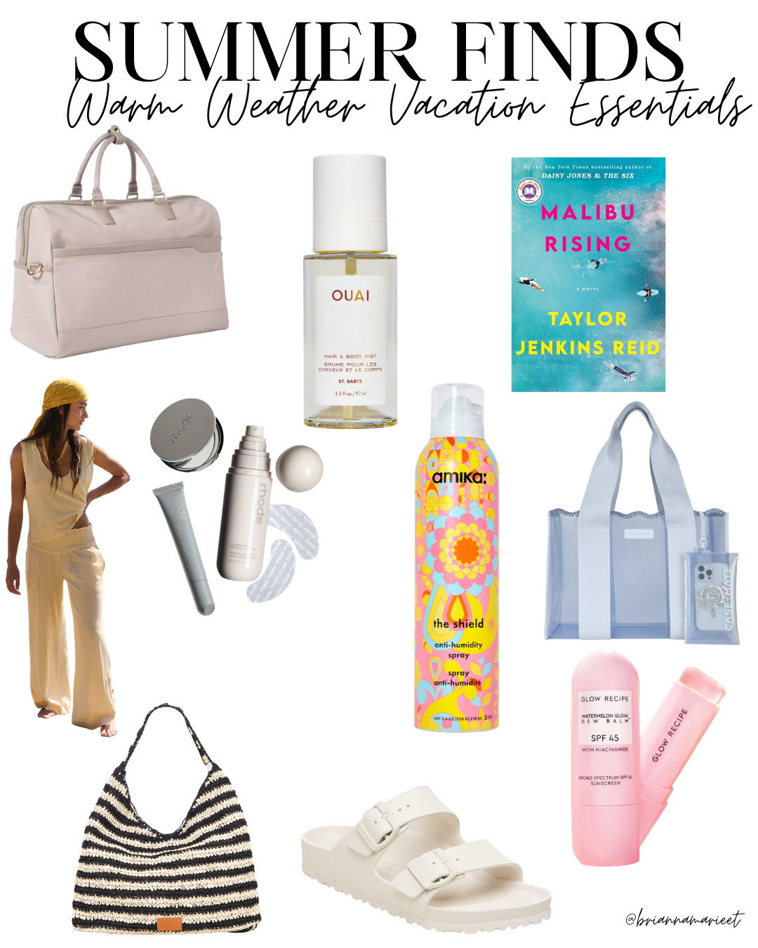 Some essentials to pack for your next warm weather vacation! 

 #LTKSwim #LTKBeauty #LTKTravel