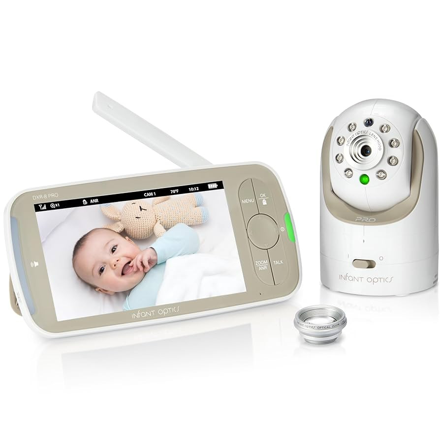 Infant Optics DXR-8 PRO Video Baby Monitor, 720P HD Resolution 5" Display, Patented A.N.R. (Activ... | Amazon (US)