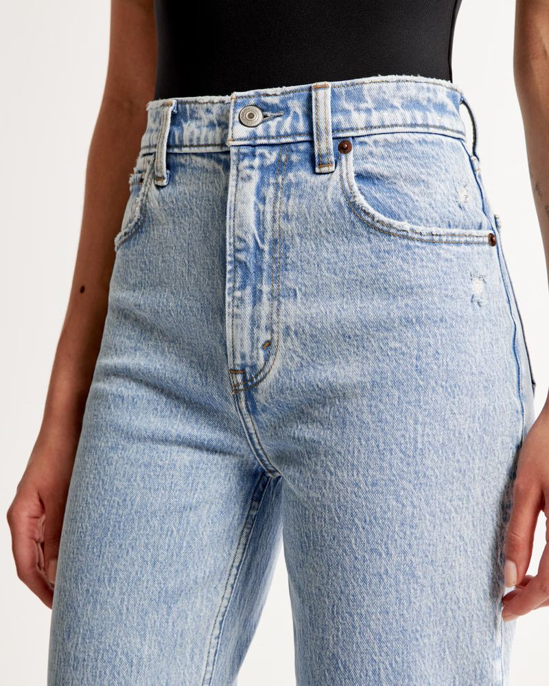 Ultra High Rise 90s Straight Jean | Abercrombie & Fitch (US)