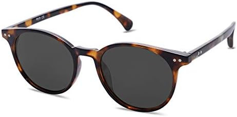 SOJOS Small Round Classic Polarized Sunglasses for Women Men Vintage Style UV400 Lens MAY SJ2113 | Amazon (US)