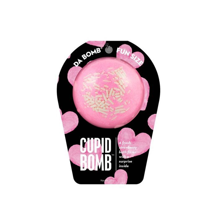 Da Bomb Bath Fizzers Cupid Bath Bomb - 3.5oz | Target