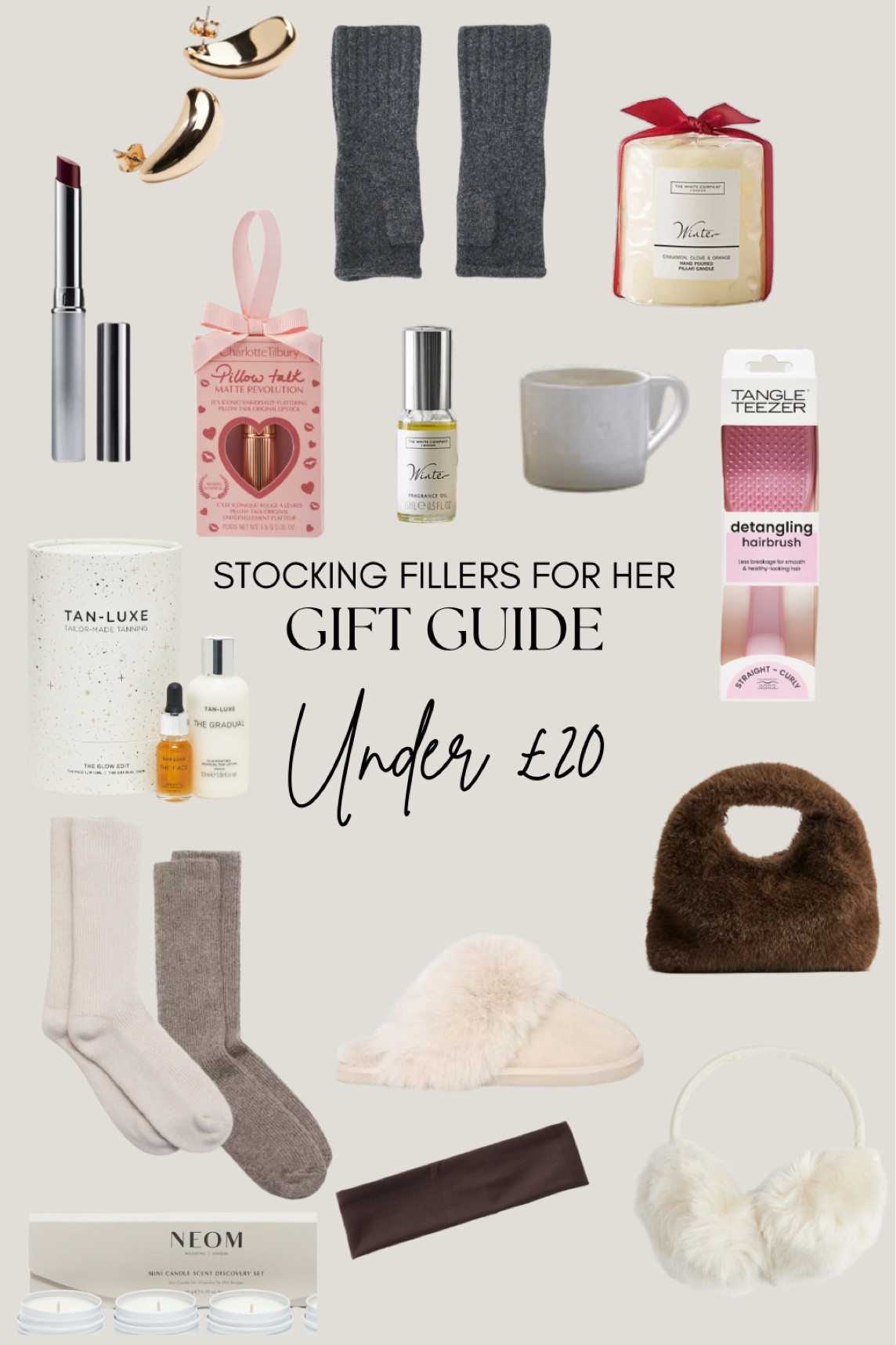 GIFT GUIDE: For Her (Under £20) 

#LTKgiftguide #LTKCyberWeek #LTKwinter