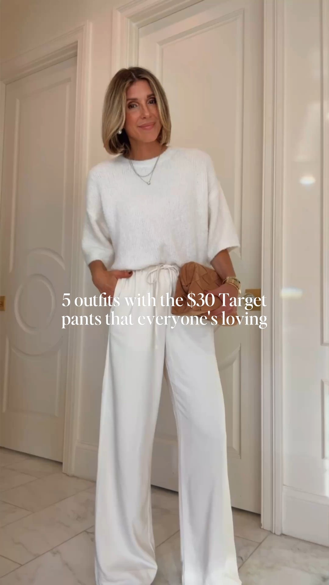 5 ways to wear these target pull on pants. Al cute, comfy and comparable to the Aritzia ones. 